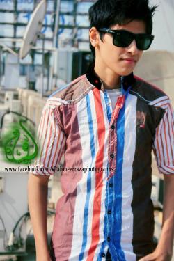 Mohammad Azfar model in Karachi