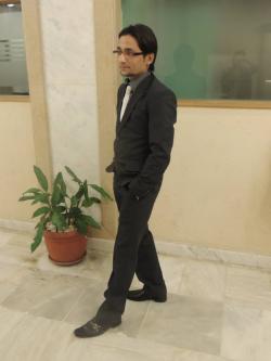 Syed Waqas Saeed model in Karachi