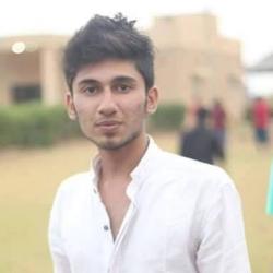 Hamza Hussain model in Karachi