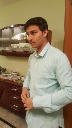 Abdullah Tariq model in Karachi