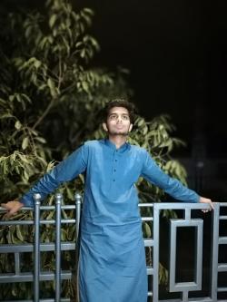 Huzaifa Zafar model in Lahore